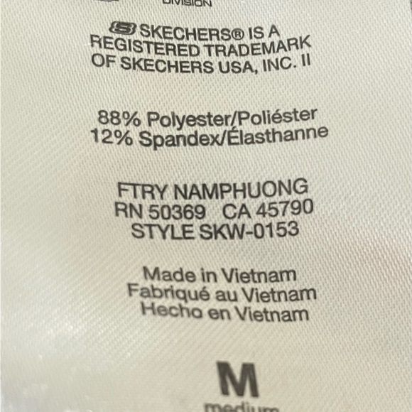 Skechers Women’s Leggings Size Medium Check Photos Black White Tie Dye Go Art - Picture 5 of 6